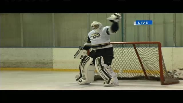 The Louisville Stallions Hockey Club offers a free hockey clinic for kids